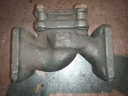 Клапан обратный фланцевый 16кч9п ф40/25