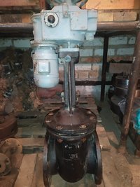 Задвижка с эл.приводом чугунная 30ч906бр ф150/10