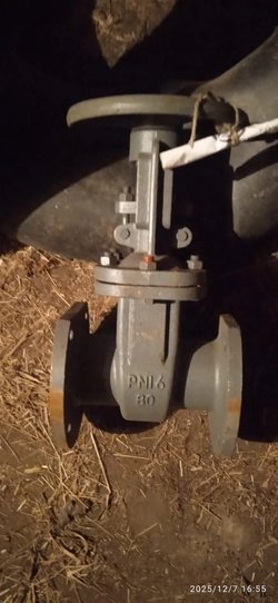 Задвижка клиновая с выдвижным шпинделем 30с41нж ду80 ру16