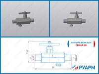 Вентиль ВПЭМ 5×35 — купить от производителя Ру350, ст. 09Г2С, ХЛ