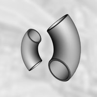 Отвод ОК I 90°-114,3(6Х65)-22,15(33,23)-В-1,5Dн-24