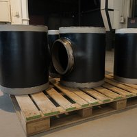 Тройник Т I 426(24,0К48)-11,8(17,7)-В-40 по типу ТУ 1469-019-04834179-2014