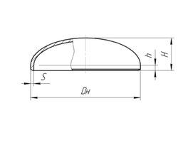 Днище Д I 325(12К48)-11,02(14,326)-С-20 ТУ 24.52.30-016-97871747-2018