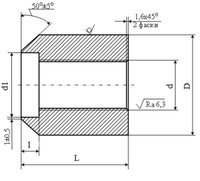 Бобышки ОТТ-75.180.00-КТН-299-19 приварные для КИП