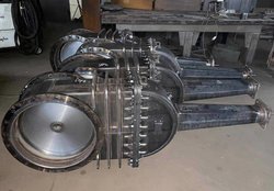 Задвижка клиновая штампосварная 30с46нж Ду500 Ру0,6МПа класс "А", фланцевая, с выдвижным штоком