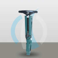 Задвижка чугунная TECOFI шиберная ножевая с невыдвижным штоком - Ду 250 Ру 10