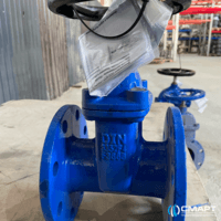 Задвижка чугунная с обрезиненным клином 30ч39р - Ду 80