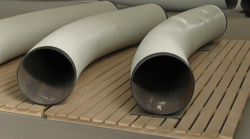 Отвод ОГ I 48°-720(10,0 К52)-5,5(7,15)-0,825(М)-5Dн-1900/1900 с покрытием Пк-40